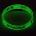 The Hack Week bracelet glows in the dark, The BSCC at The Crown and Hot Summer Days, Diss, Pulham and London - 24th July 2018