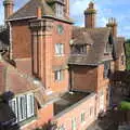 The mock-Elizabethan chimneys of Elmer's Court, A Barbeque at Sean's, Walkford, Dorset - 28th July 2018