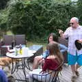 Hamish roams around, A Barbeque at Sean's, Walkford, Dorset - 28th July 2018