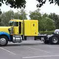 There's an unusual truck tractor in Tesco, Blustery Beach Trips, Walkford and Highcliffe, Dorset - 29th July 2018