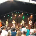 Isobel sees the Whiskey Shivers at Cambridge Folk Festival, The Whiskey Shivers at The Crown, Burston, Norfolk - 1st August 2018