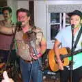 Cheers for beers, The Whiskey Shivers at The Crown, Burston, Norfolk - 1st August 2018