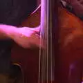 Crazy double-bass action, The Whiskey Shivers at The Crown, Burston, Norfolk - 1st August 2018