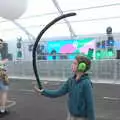 Fred in the dance tent, Beatyard Festival, Dún Laoghaire, County Dublin, Ireland - 5th August 2018