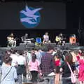 Celtic rock with some bird-poo logo, Beatyard Festival, Dún Laoghaire, County Dublin, Ireland - 5th August 2018