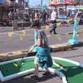 Fred does crazy golf, Beatyard Festival, Dún Laoghaire, County Dublin, Ireland - 5th August 2018