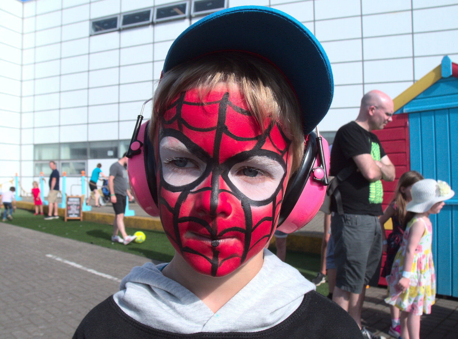 It's Spider-Man again from Beatyard Festival, Dún Laoghaire, County Dublin, Ireland - 5th August 2018