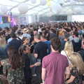The dance tent is packed, Beatyard Festival, Dún Laoghaire, County Dublin, Ireland - 5th August 2018