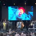 Kamasi Washington takes to the stage, Beatyard Festival, Dún Laoghaire, County Dublin, Ireland - 5th August 2018