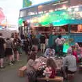 Hanging out by the Big Blue Bus, Beatyard Festival, Dún Laoghaire, County Dublin, Ireland - 5th August 2018