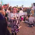 Isobel poses in the mirror, Beatyard Festival, Dún Laoghaire, County Dublin, Ireland - 5th August 2018