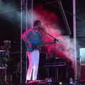 Django Django start their set, Beatyard Festival, Dún Laoghaire, County Dublin, Ireland - 5th August 2018