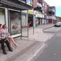 Hanging out at the bus stop in Monkstown Farm, Beatyard Festival, Dún Laoghaire, County Dublin, Ireland - 5th August 2018