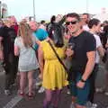 Someone with a black unicorn head on, Beatyard Festival, Dún Laoghaire, County Dublin, Ireland - 5th August 2018