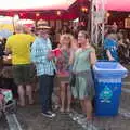 Wayne, Caro and Isobel, Beatyard Festival, Dún Laoghaire, County Dublin, Ireland - 5th August 2018