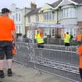 The starting line is prepared, The Dún Laoghaire 10k Run, County Dublin, Ireland - 6th August 2018