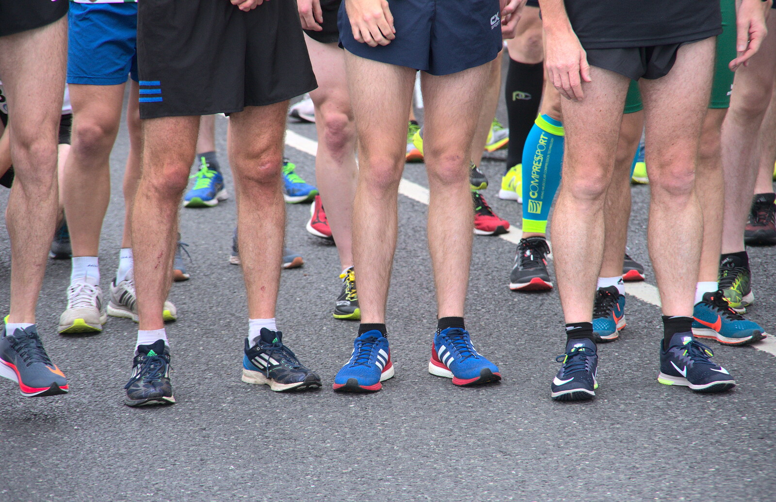 Knobbly knees from The Dún Laoghaire 10k Run, County Dublin, Ireland - 6th August 2018