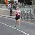 The race leader runs past at around the 30 minute mark, The Dún Laoghaire 10k Run, County Dublin, Ireland - 6th August 2018