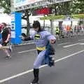 Batman finishes, The Dún Laoghaire 10k Run, County Dublin, Ireland - 6th August 2018