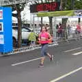 Isobel comes in shortly afterwards, The Dún Laoghaire 10k Run, County Dublin, Ireland - 6th August 2018