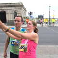Isobel does a selfie with Jamie, The Dún Laoghaire 10k Run, County Dublin, Ireland - 6th August 2018
