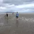 Out on the mudflats, The Dún Laoghaire 10k Run, County Dublin, Ireland - 6th August 2018