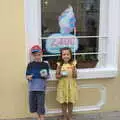 Harry and Annalua outside, The Dún Laoghaire 10k Run, County Dublin, Ireland - 6th August 2018