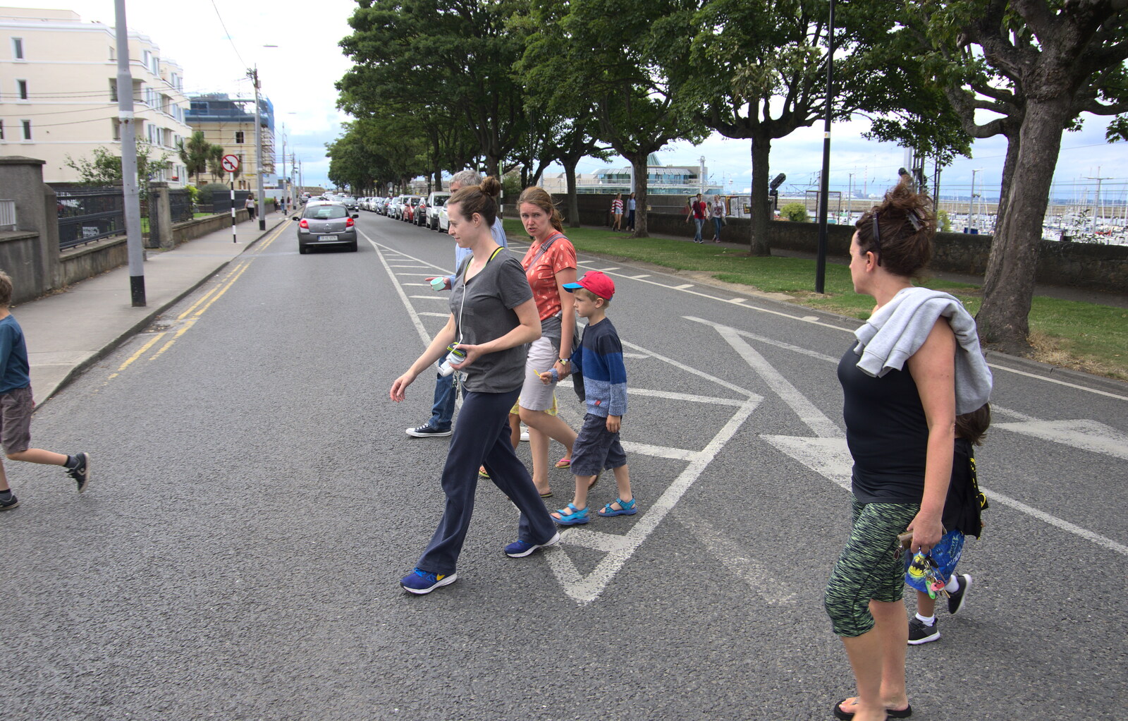 It's not quite Abbey Road from The Dún Laoghaire 10k Run, County Dublin, Ireland - 6th August 2018