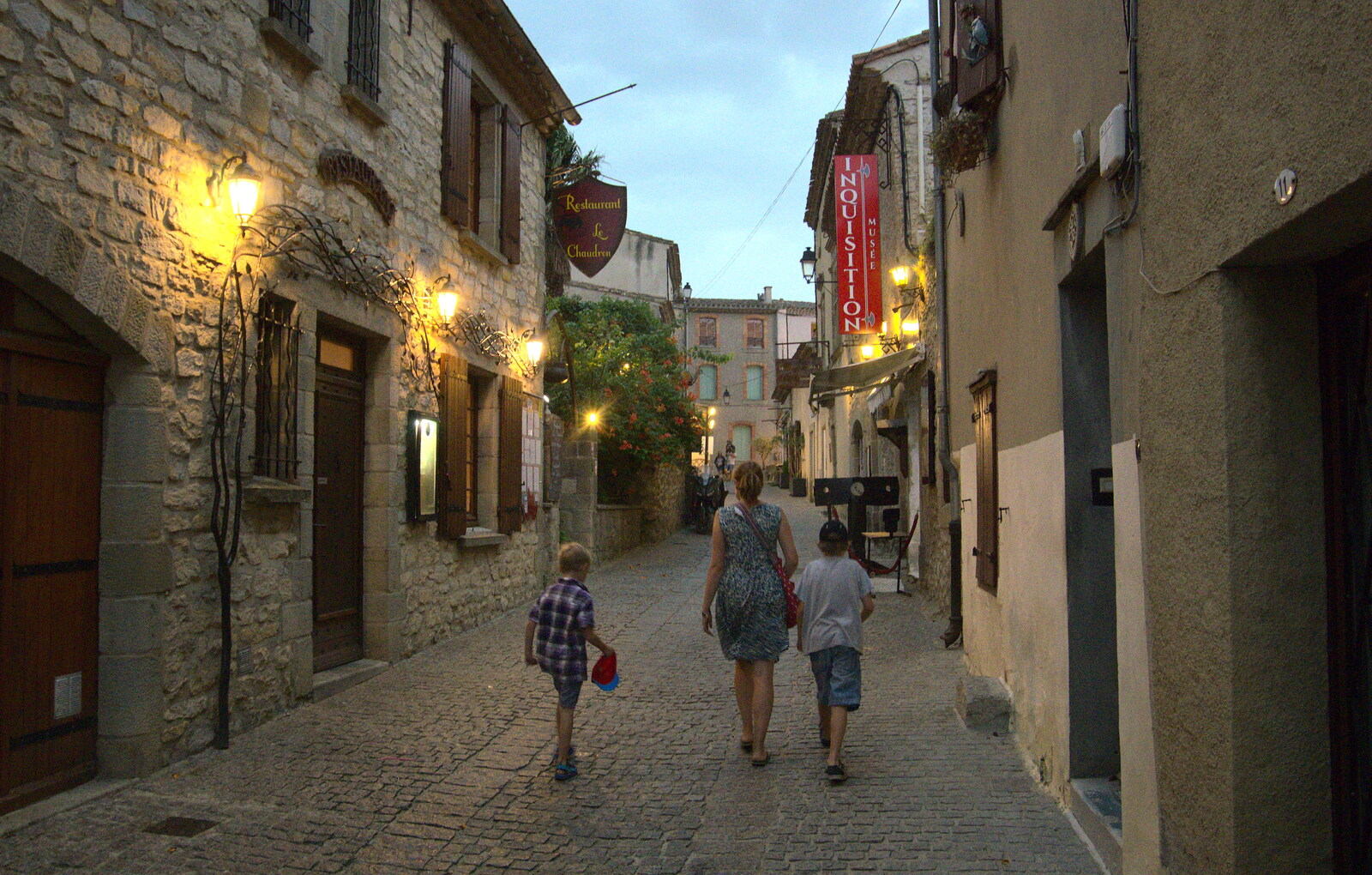 We wander around for a bit before it rains from A Trip to Carcassonne, Aude, France - 8th August 2018
