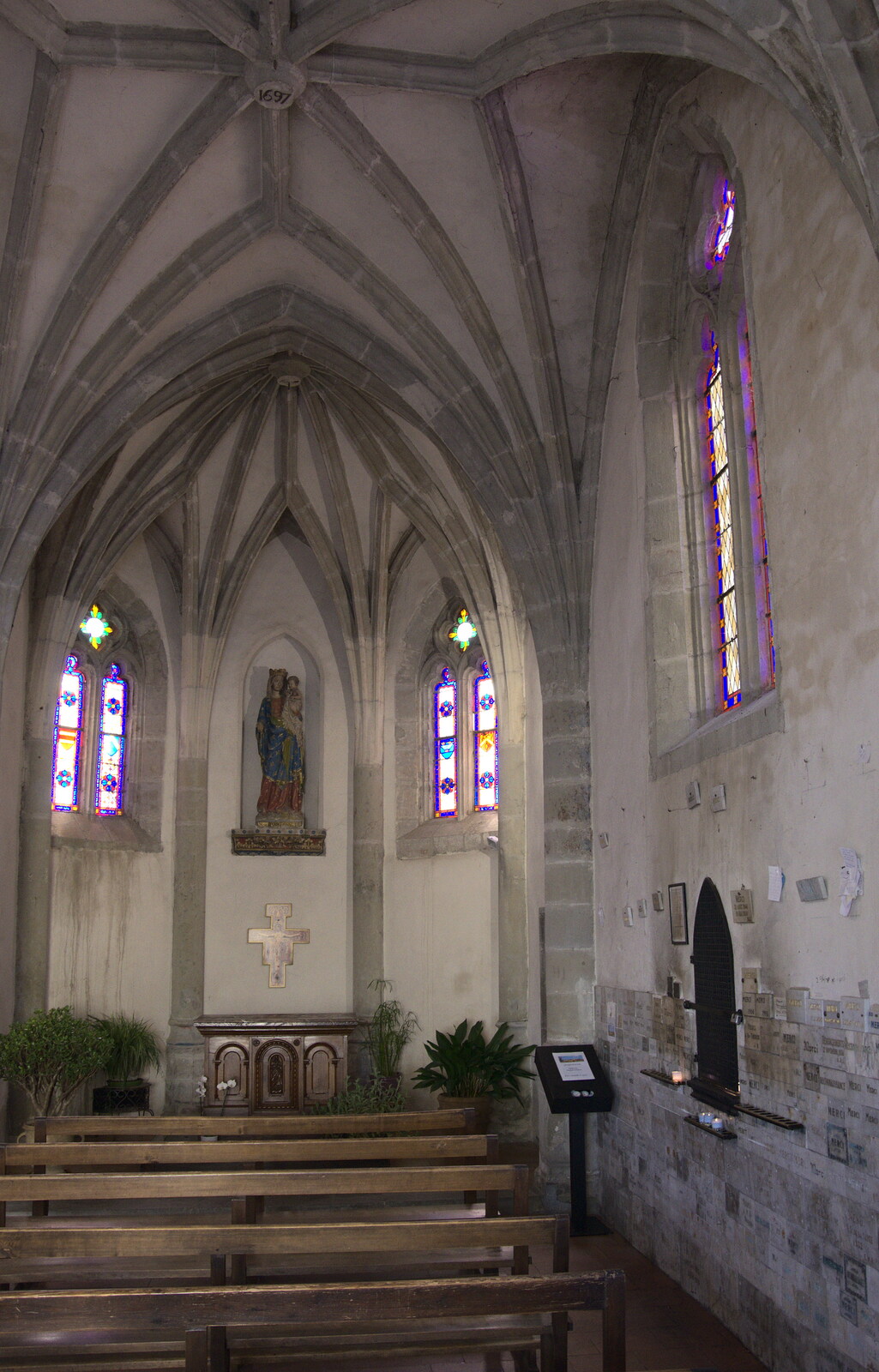 Notre Dame de la Sainte from A Trip to Carcassonne, Aude, France - 8th August 2018