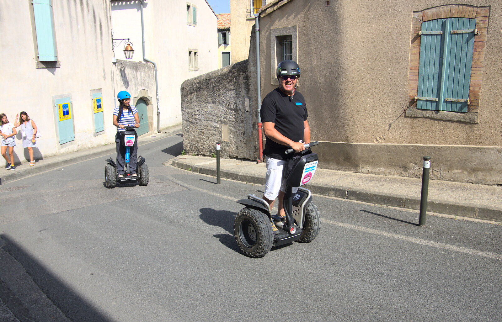 Some Segways roll around from A Trip to Carcassonne, Aude, France - 8th August 2018