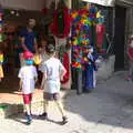 The boys find a toy shop, A Trip to Carcassonne, Aude, France - 8th August 2018