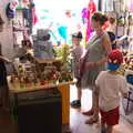 Fred's buying something, A Trip to Carcassonne, Aude, France - 8th August 2018