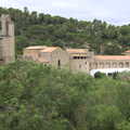 The Abbaye of Lagrasse, Abbaye Sainte-Marie de Lagrasse and The Lac de la Cavayère, Aude, France - 10th August