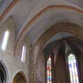 Inside the Eglise Saint Michel, Abbaye Sainte-Marie de Lagrasse and The Lac de la Cavayère, Aude, France - 10th August