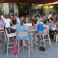 Dinner time at another restaurant, Abbaye Sainte-Marie de Lagrasse and The Lac de la Cavayère, Aude, France - 10th August