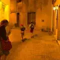 Wandering back through the sodium lights, Abbaye Sainte-Marie de Lagrasse and The Lac de la Cavayère, Aude, France - 10th August