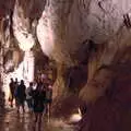 The tour continues through the cave system, Le Gouffre Géant and Grotte de Limousis, Petanque and a Lightning Storm, Languedoc, France - 12th August 2018