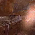 This cave is 200 metres from top to bottom, Le Gouffre Géant and Grotte de Limousis, Petanque and a Lightning Storm, Languedoc, France - 12th August 2018