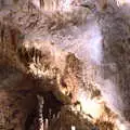 Epic stalactite structures, Le Gouffre Géant and Grotte de Limousis, Petanque and a Lightning Storm, Languedoc, France - 12th August 2018