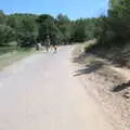 A long and dusty track, Le Gouffre Géant and Grotte de Limousis, Petanque and a Lightning Storm, Languedoc, France - 12th August 2018