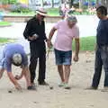 The cochinelle is retrieved, Le Gouffre Géant and Grotte de Limousis, Petanque and a Lightning Storm, Languedoc, France - 12th August 2018