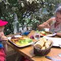 It's time for tea, Le Gouffre Géant and Grotte de Limousis, Petanque and a Lightning Storm, Languedoc, France - 12th August 2018