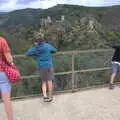 Bellevue, where all four Cathar castles can be seen, The Château Comtal, Lastours and the Journey Home, Carcassonne, Aude, France - 14th August 2018