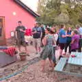 Guests mingle around, A Summer Party, Brome, Suffolk - 18th August 2018