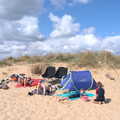 Our beach encampment, A Day on the Beach, Southwold, Suffolk - 25th August 2018