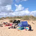 Our beach encampment, A Day on the Beach, Southwold, Suffolk - 25th August 2018