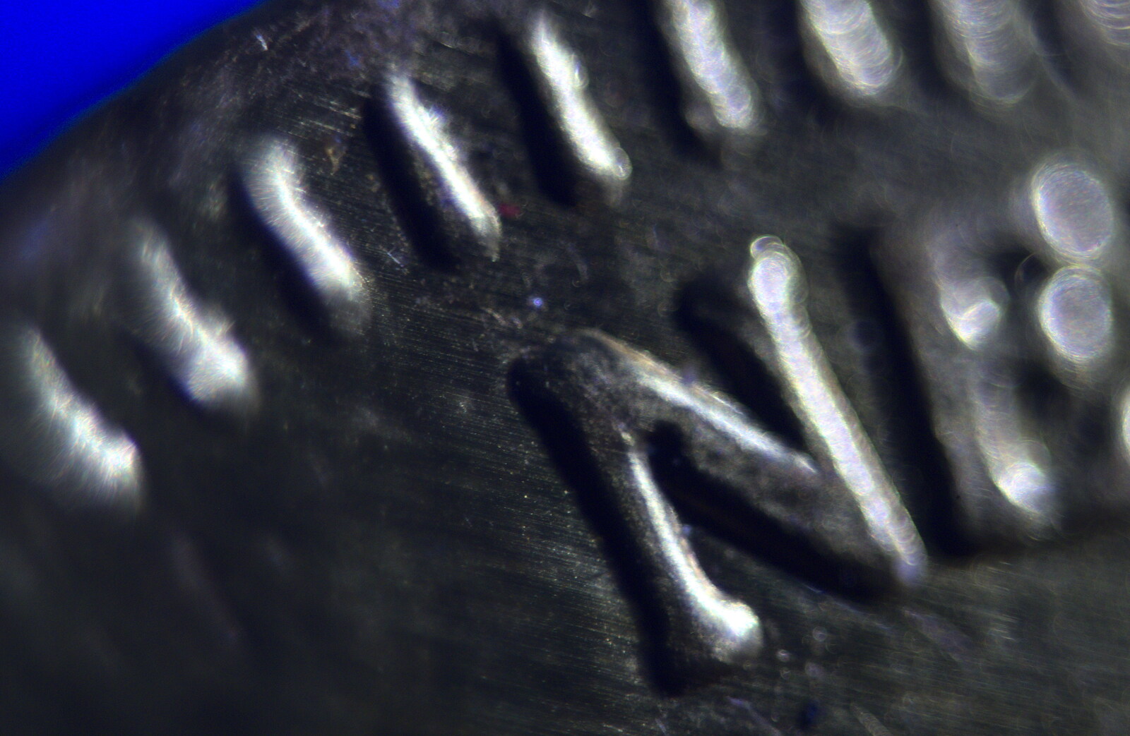 A macro photo of a 10p coin from A Spot of Camping, Alton Water, Stutton, Suffolk - 1st September 2018