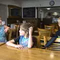 Isobel and the boys in Cafeye, Eye, A Spot of Camping, Alton Water, Stutton, Suffolk - 1st September 2018