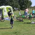 Fred roams around, A Spot of Camping, Alton Water, Stutton, Suffolk - 1st September 2018